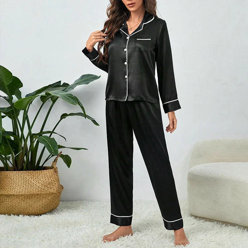 Cozy Silk Pajama Set